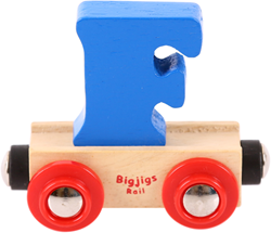 Bigjigs lettera treno F