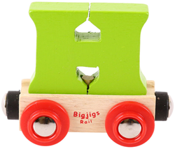 Bigjigs Lettera treno H