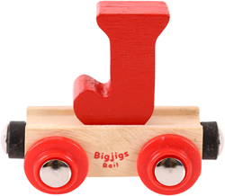 Bigjigs Treno lettera J