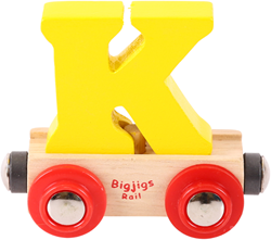 Bigjigs Treno di lettere K