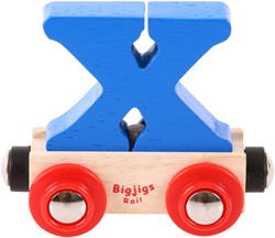 Bigjigs Rail Rail Name Letter X (6)