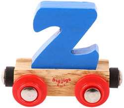 Bigjigs Rail Rail Name Letter Z (6)