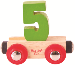 Bigjigs Rail *Rail Name No.5 (6)