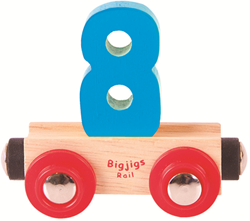 Bigjigs Rail *Rail Name No.8 (6)