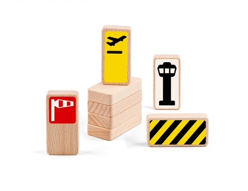 Waytoplay segnali stradali giocattolo - set traffico per bambini