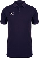 Gilbert polo shirt Quest blu navy uomo large rugby sport