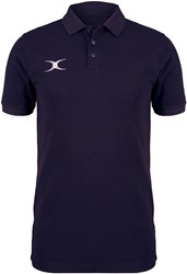 Gilbert polo maglietta sportiva blu scuro cotone XS - abbigliamento rugby