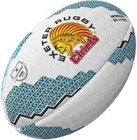Gilbert pallone da rugby Exeter Chiefs supporter misura 4 per bambini