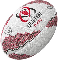 Gilbert pallone da rugby supporter Ulster misura 5 - pallone da allenamento