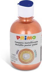 Colore per poster METALLIC pronto all'uso Primo, flacone da 300 ml con tappo a flusso rame