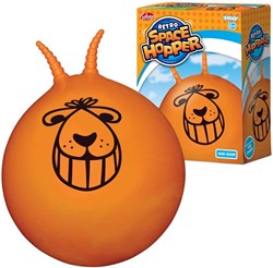 Tobar palla saltellante retrò arancione space hopper giocattolo 60 cm