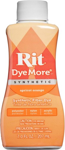 Rit tintura tessile sintetica Dyemore Albicocca Arancione 207ml poliestere