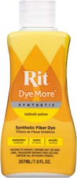 Rit colorante tessile Dyemore Daffodil Yellow per tessuti sintetici 236ml