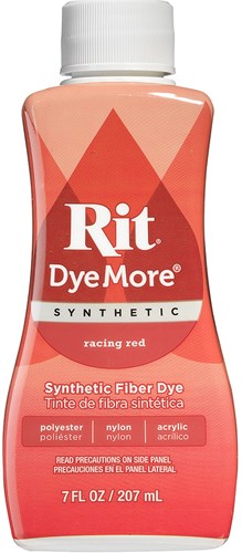 Rit colorante per tessuti Dyemore Racing Red per tessuti sintetici 236ml