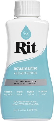 Rit tintura per tessuti aquamarine - colorante liquido universale 236ml