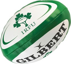 Gilbert pallone rugby spugna verde - giocattolo per interno ed esterno