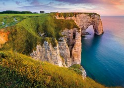 Nathan Wurzeln und Flügel - Blick auf die Klippen von Étretat - 1000 Teile