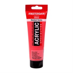 Royal Talens vernice acrilica Rosso metallizzato 120 ml - Amsterdam Specialties