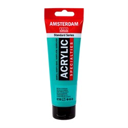 Royal Talens vernice acrilica verde metallizzato 120ml - Amsterdam Specialties