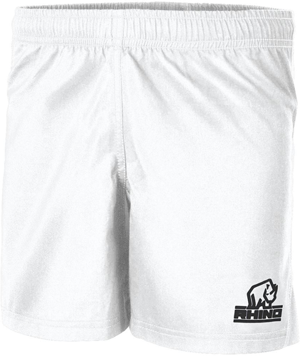 Rhino pantaloncini sportivi Auckland bianchi adulti taglia M rugby