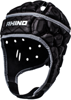 Rhino casco rugby junior nero S - protezione ottimale
