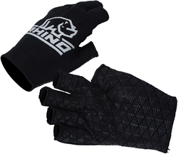 Rhino guanti sportivi half junior nero M/L - presa extra