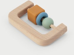 TickiT sonaglio per bambini silicone legno faggio giocattolo sensoriale