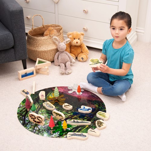tickit Wooden Reptile & Amphibian Blocks - Pk15-3