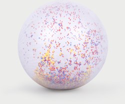 TickiT Palla con Perline Colorate 31 cm - Palla Gonfiabile da Gioco