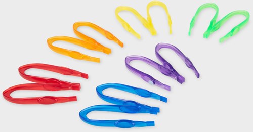 TickiT set pinza giocattolo - Translucent Colour Tweezers - gioco educativo
