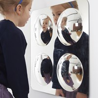 TickiT specchio giocattolo acrilico 4 cupole 49cm educativo-3
