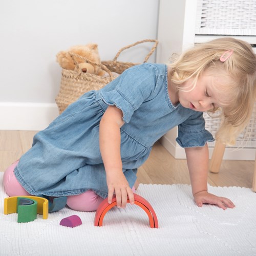 TickiT archi arcobaleno in legno - set educativo 7 pezzi-3