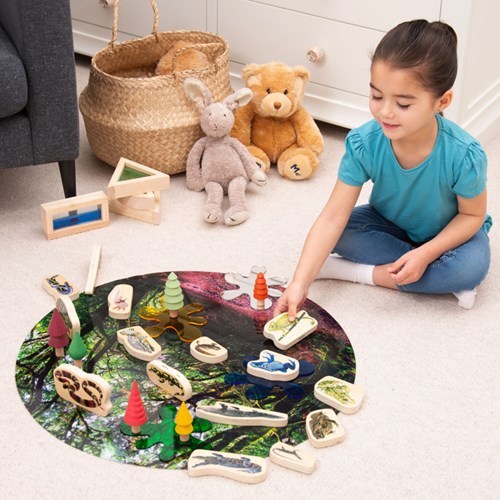 tickit Wooden Reptile & Amphibian Blocks - Pk15-2