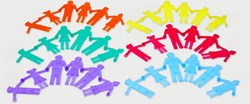 TickiT giocattolo educativo SiliShapes Linking People figure in silicone