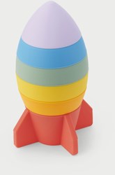 TickiT gioco impilabile SiliSoft razzo arcobaleno silicone - educativo