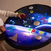 TickiT tappeto gioco scoperta spazio - giocattolo educativo multicolore-3