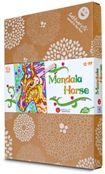 Sabbiarelli set creativo pittura con sabbia mandala cavallo sabbia Carrara