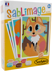 Sentosphère Giocattolo Creativo Set Sabbia Animali del Bosco Mini