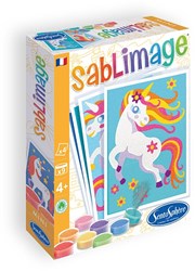 Sentosphère set creativo Sablimage Mini Unicorni arte con sabbia per bambini