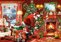 Castorland puzzle Santa's Special Delivery - puzzle natalizio 1500 pezzi