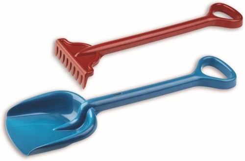 Androni Giocattoli Pala + rastrello in plastica riciclata 4402-ORIC-2