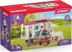 Schleich Horse Club Caravan giocattolo roulotte 42593 per bambini