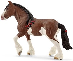 Schleich Farm Life giumenta Clydesdale - figura cavallo giocattolo