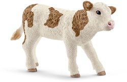Schleich Farm World vitellino giocattolo Simmental - animale da fattoria