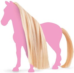 Schleich HORSE CLUB capelli Beauty Horses biondi - criniera e coda intercambiabili