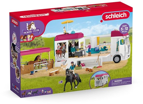 Schleich Horse Club Trasportatore di Cavalli - Camion Giocattolo Cavalli-2