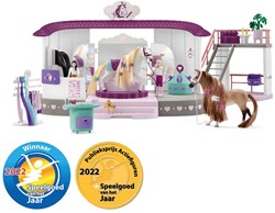 Schleich Salone di bellezza per cavalli giocattolo con accessori e cavalli