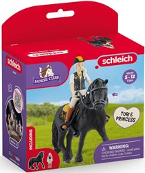 Schleich giocattolo cavallo Horse Club Tori e Principessa 42640