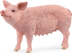 Schleich Farm World Maiale - Figura da gioco per bambini - 13933