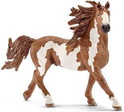 Schleich cavallo giocattolo - stallone pinto fattoria 13794 - plastica realistica